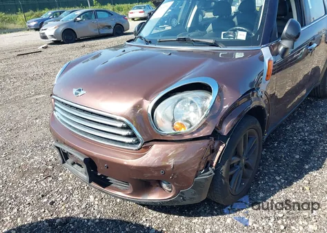 2013 Mini Cooper Countryman from USA, damaged, VIN WMWZB3C51DWM09988